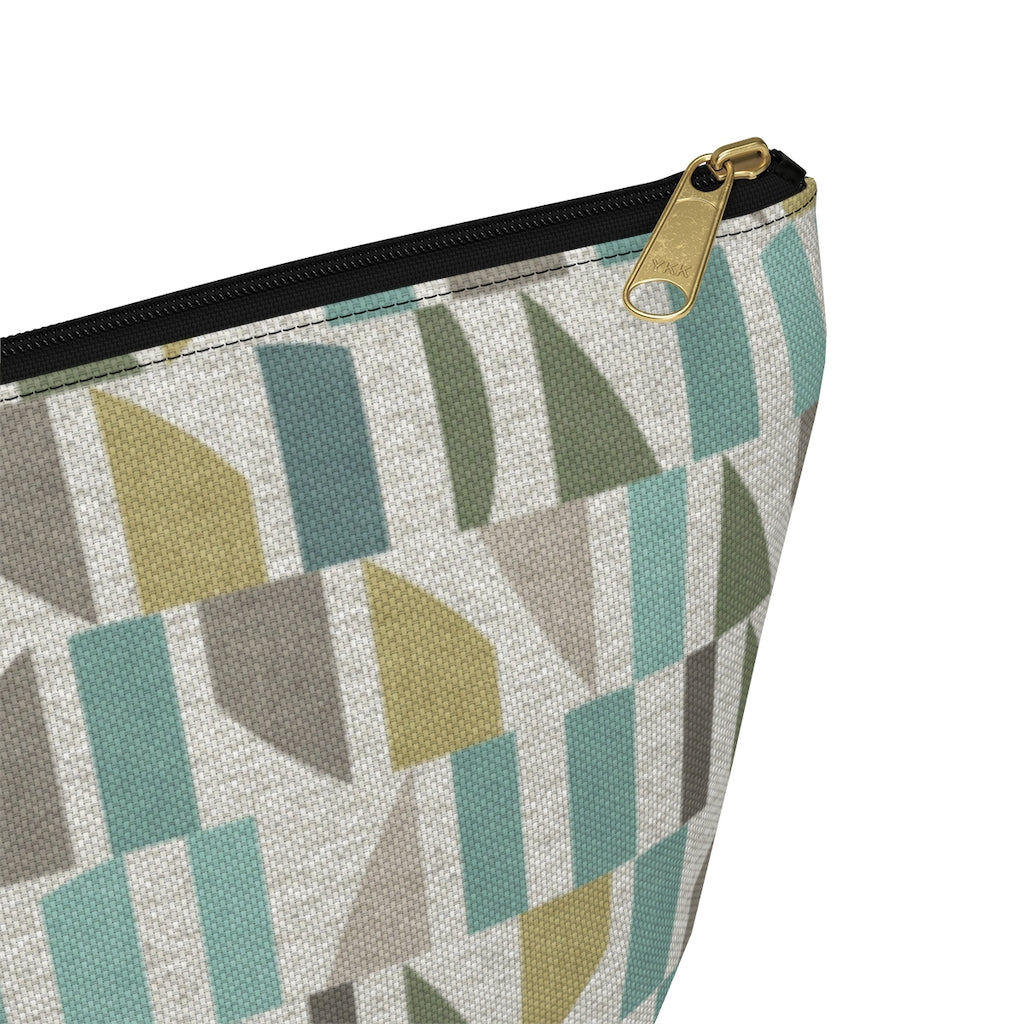 Frequency Code Accessory Pouch w T-bottom in Aqua
