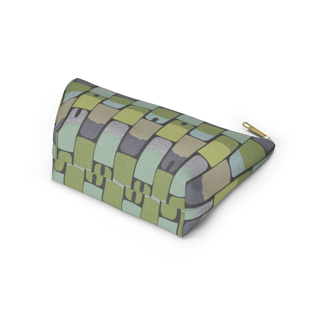 Popsicles Accessory Pouch w T-bottom in Green