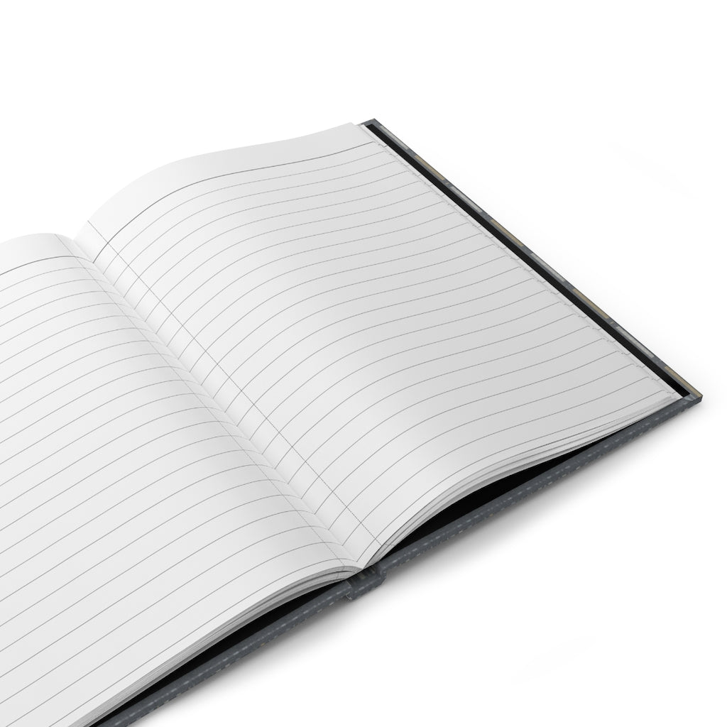 Science Code Hardcover Journal Matte in Blue