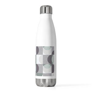 Semi Circle in Squares 20oz Insulated Bottle in Purple