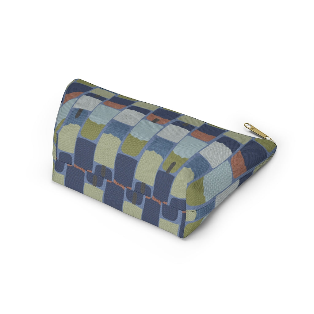 Popsicles Accessory Pouch w T-bottom in Navy