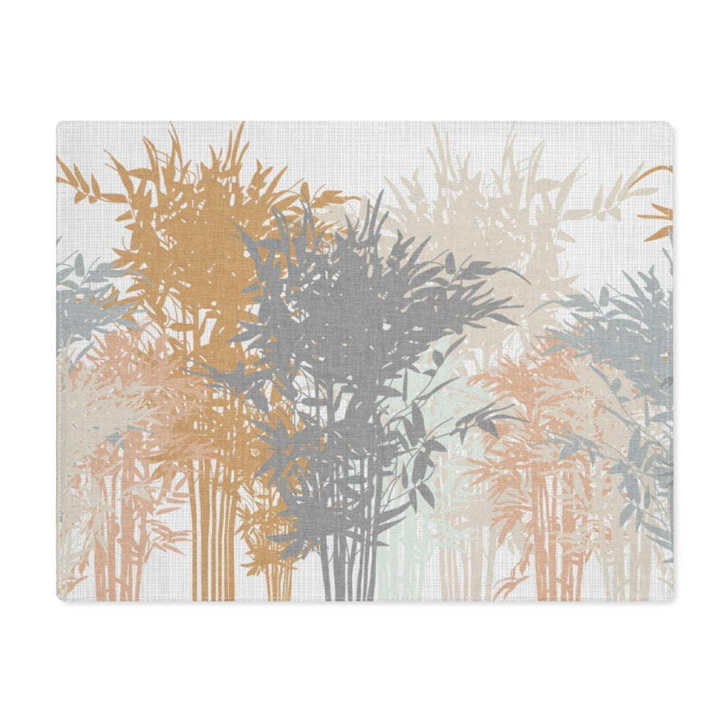 Lucky Bamboo Placemat in Orange