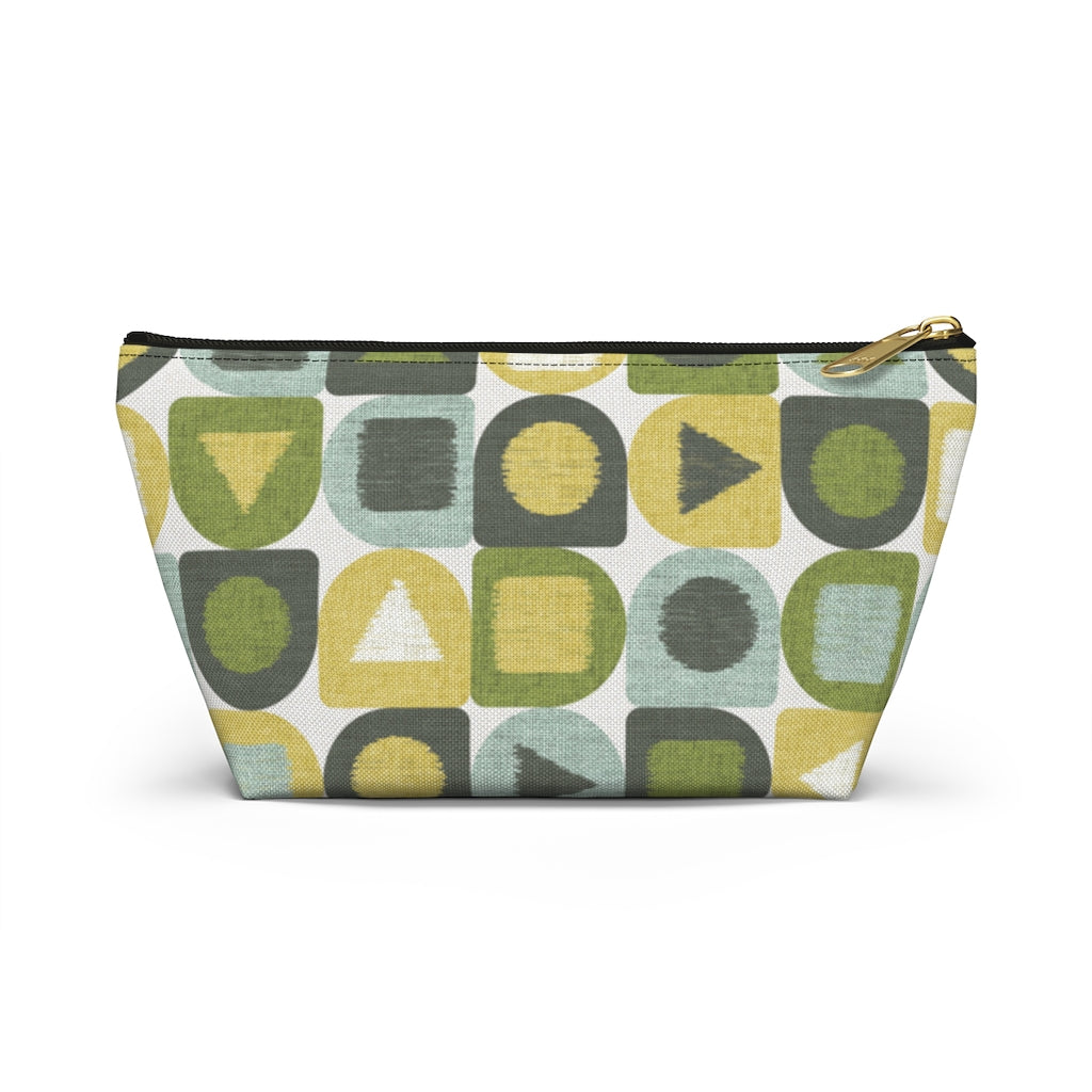 Shape Up Accessory Pouch w T-bottom in Green