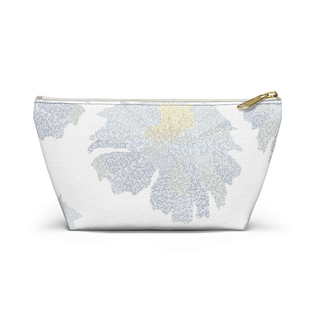 Ciphertext Code Accessory Pouch w T-bottom in Blue