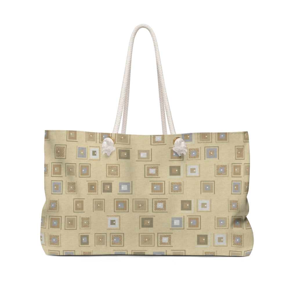 Key Code Weekender Bag in Yellow