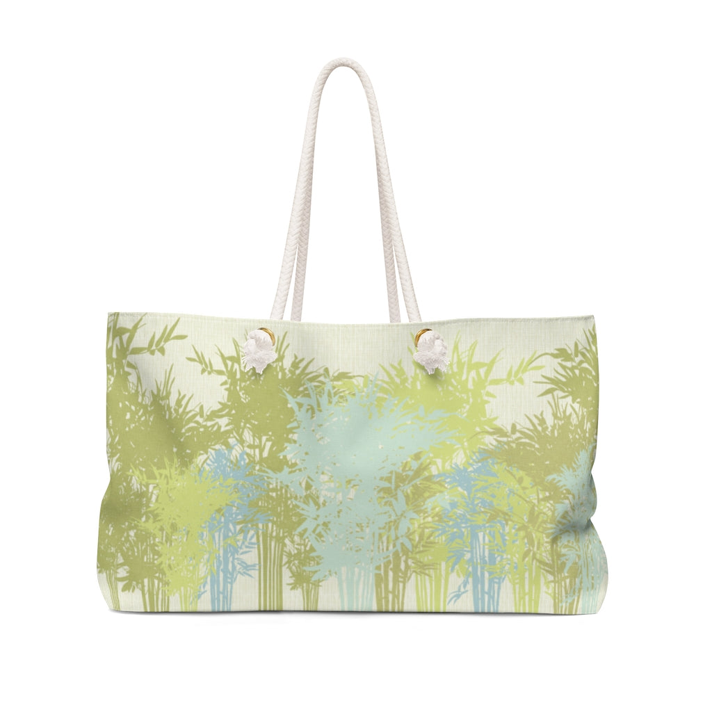 Lucky Bamboo Weekender Bag in Green