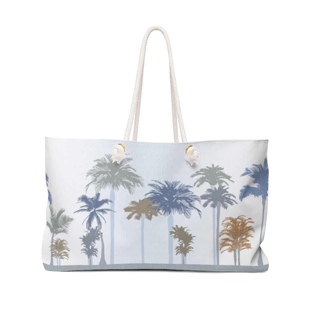 Coastal Weekender Bag in Blue