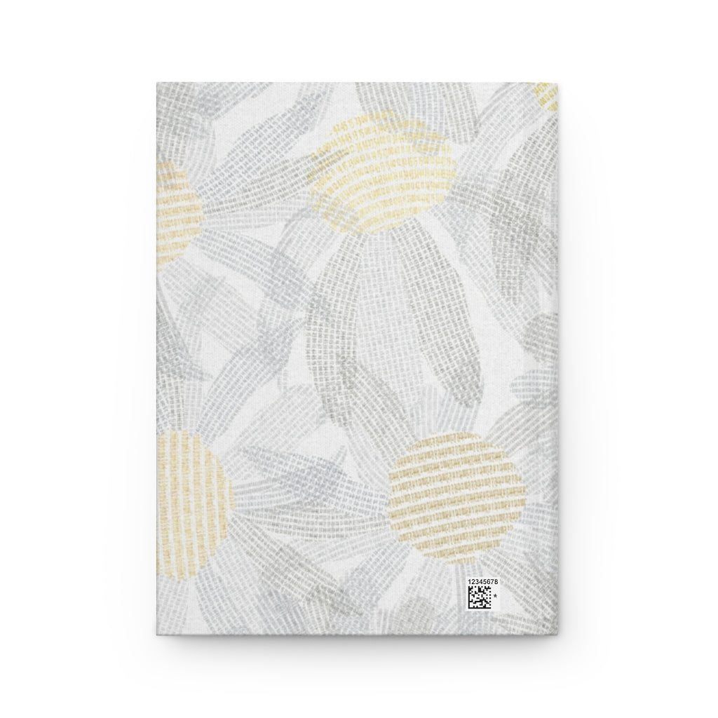 Daisy Chain Code Hardcover Journal Matte in Gray