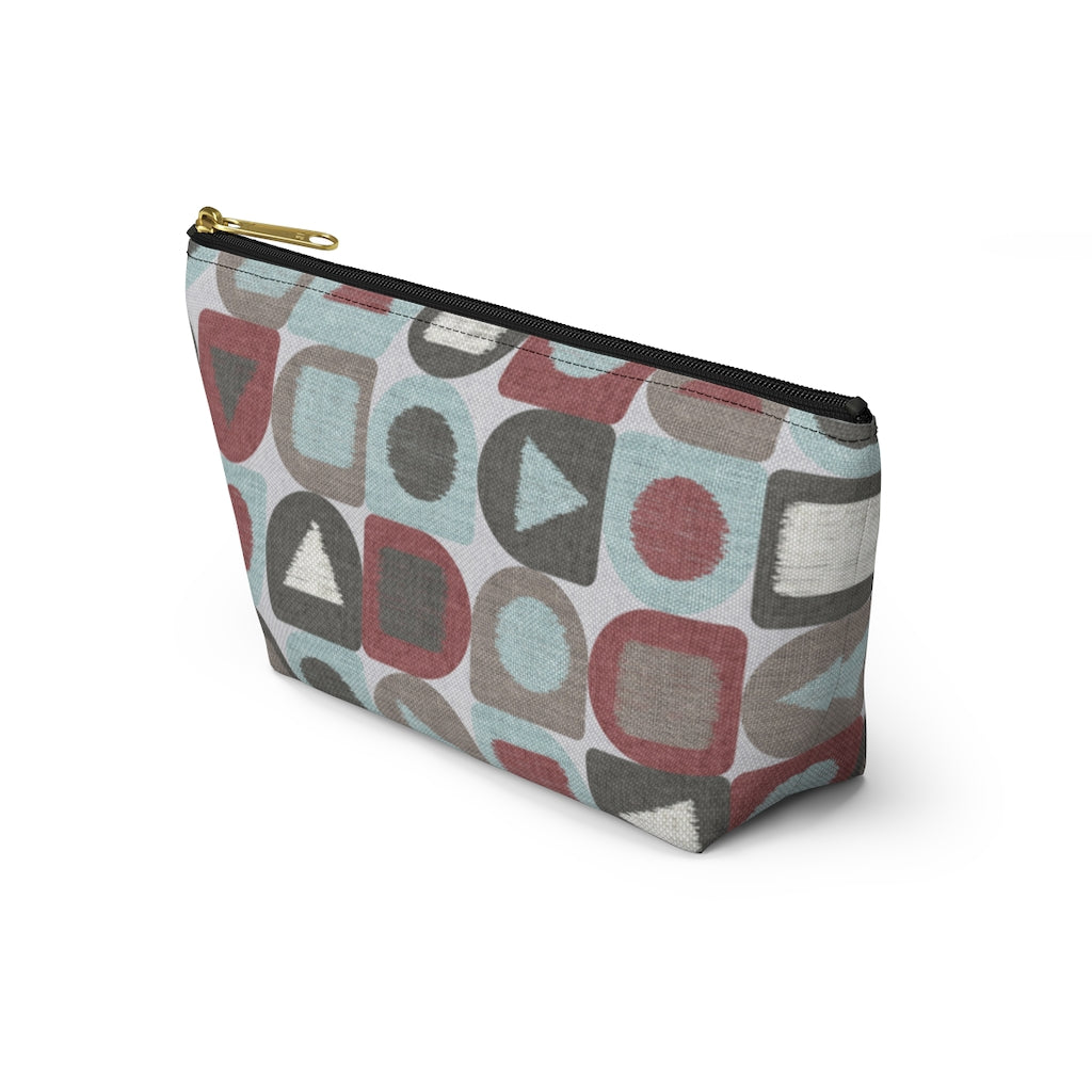 Shape Up Accessory Pouch w T-bottom in Aqua