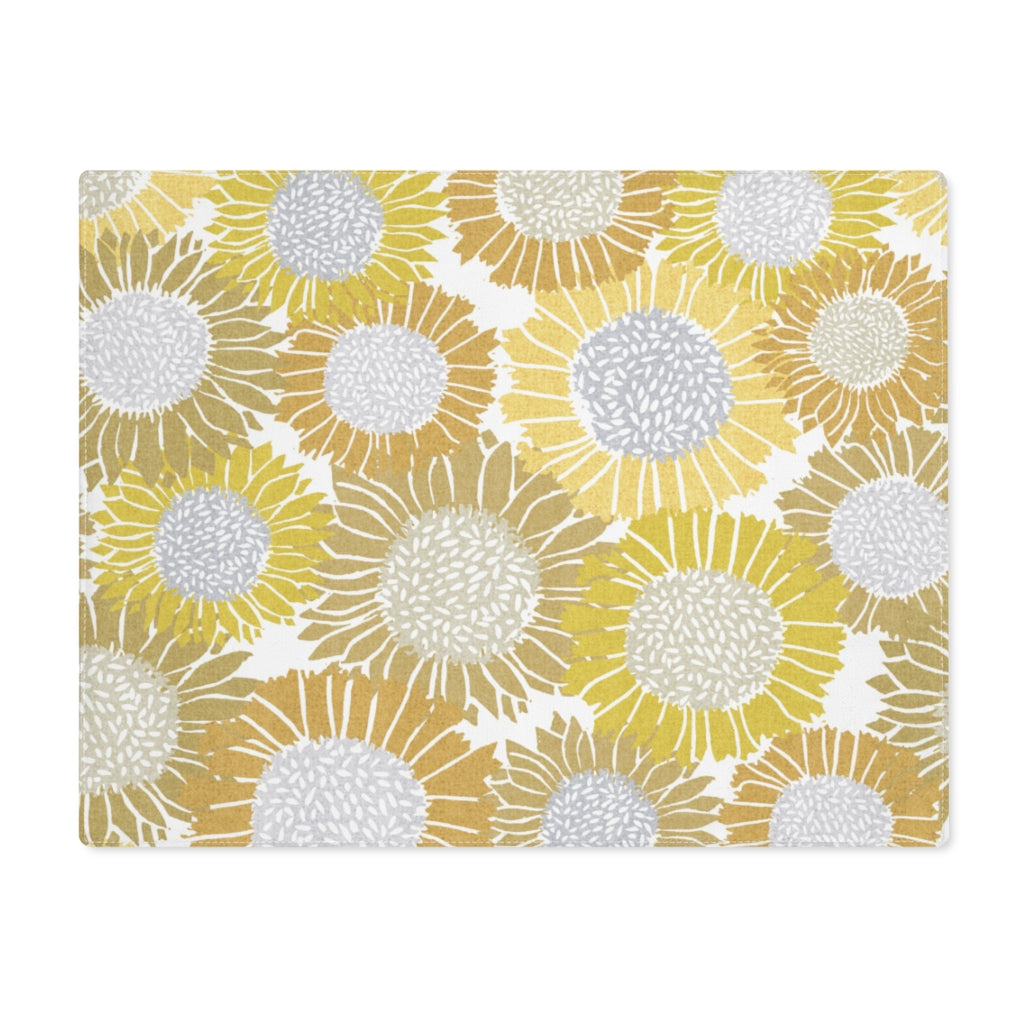 Sunflowers Placemat in Yellow
