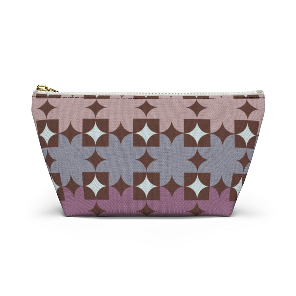 World's Fair Accessory Pouch w T-bottom in Purple
